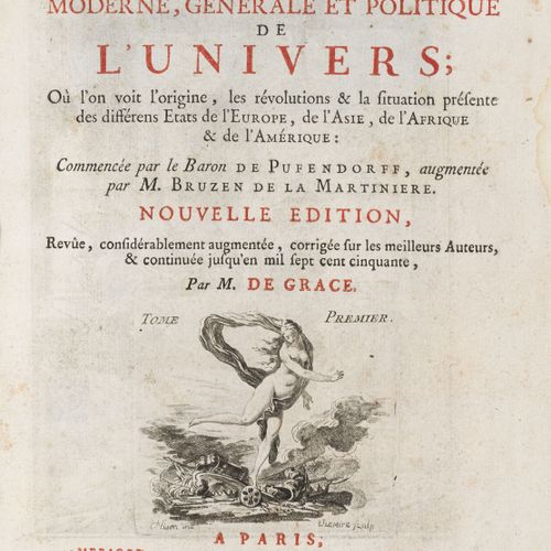 Null PUFENDORF - BRUZEN DE LA MARTINIÈRE. Introduction à l?histoire moderne, gén&hellip;