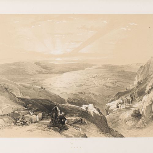 Null ROBERTS (David). La terra santa. Bruxelles, De Wasme, 1843. 2 vol. In fogli&hellip;