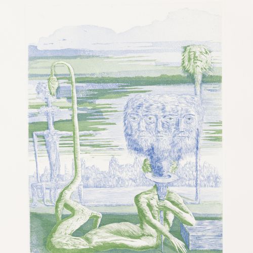 Null 卡夫卡-弗朗茨-托特罗-安东尼奥。蜕变》。巴黎，Ariane Lancell, Art et Valeur, 1975.封面内页，填充式封面，装在出版&hellip;