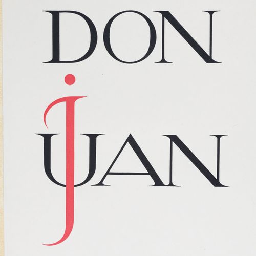 Null MONTHERLANT (Henry de) - ANDREU. Don Juan. Paris, Henri Lefèbvre, 1958. In-&hellip;