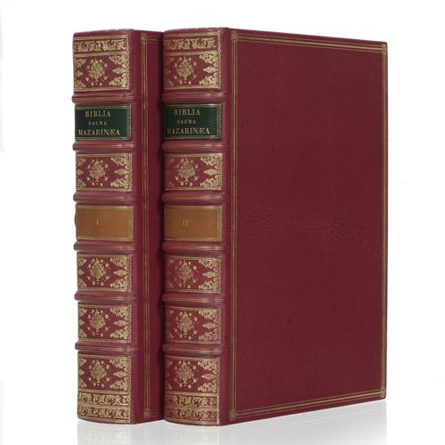 Null [GUTENBERG - FACSIMILÉ] - Biblia Sacra Mazarinea. [París], Éditions Les inc&hellip;