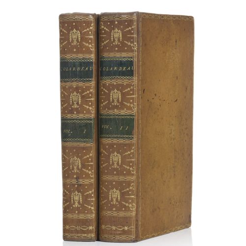 Null COLARDEAU (Charles-Pierre). Works. Paris, LeJai, 1779. 2 vols. In-8° bound &hellip;