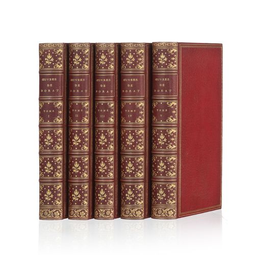 Null DORAT (Claude). [?uvres]. 1767-1771. 9 volumi in 5 vol. In-8° rilegati in p&hellip;