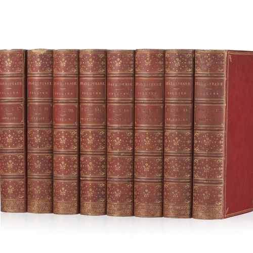 Null [SHAKESPEARE].Payne-Collier (J.).威廉-莎士比亚的作品...伦敦，Whittaker &amp, co, 1843-1&hellip;
