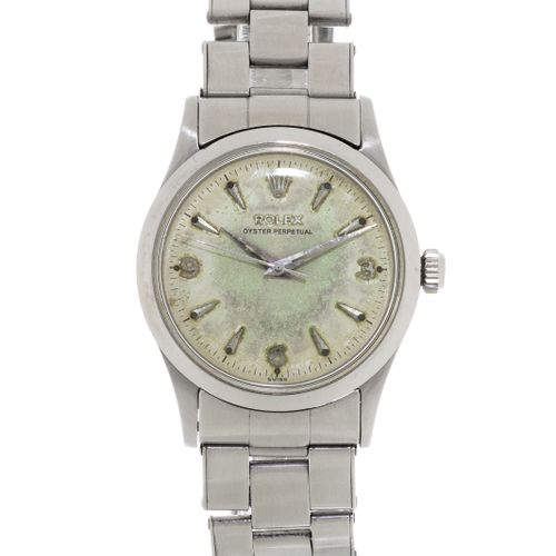 Null Rolex, Oyster Perpetual, ref. 6532, steel wristwatch, circa 1958