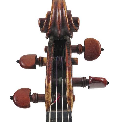 Null 19th c. French violin made in the earliest period by Auguste Sebastien Bern&hellip;