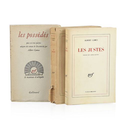 Null CAMUS (Albert). Les possédés, play in three parts adapted from Dostoyevsky'&hellip;