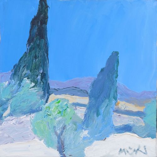 MUHL Roger (1929-2008). Provence. Huile sur toile. Signée en bas à droite, titré&hellip;
