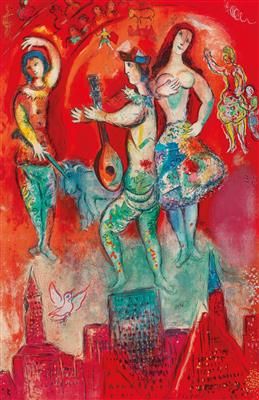 Marc Chagall - After * (Witebsk 1887-1985 Saint Paul de Vence)
Carmen, 1967年，用黑色&hellip;