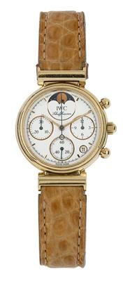 IWC Schaffhausen Da Vinci Chronograph Damenarmbanduhr mit Datum, Mondphase und S&hellip;