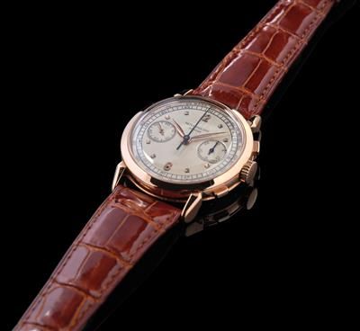 Patek Philippe Chronograph Feine und seltene Armbanduhr mit Stoppfunktion, Refer&hellip;