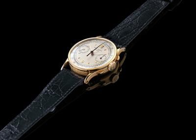 Patek Philippe Chronograph Seltene Armbanduhr mit Stoppfunktion, Referenz 130, u&hellip;