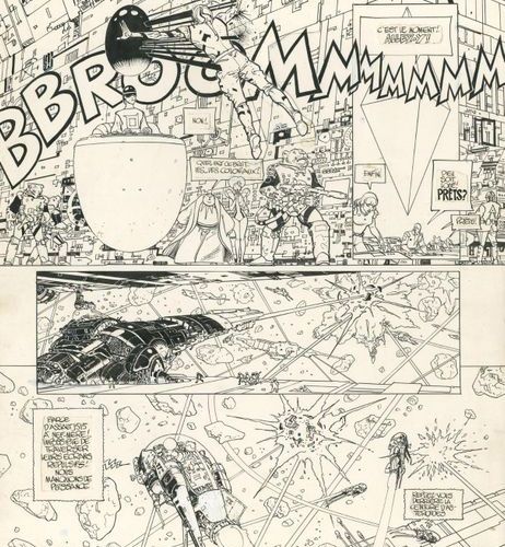 MOEBIUS (1938-2012) ? ? ƒ L'Incal - La Cinquième Essence, 1ère partie
Encre de C&hellip;