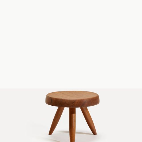 Charlotte PERRIAND (1903-1999) Tabouret bas tripode 'Berger', le modèle créé en &hellip;