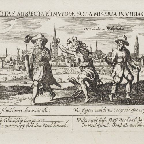 Daniel Meis(s)ner (1585 Komotau/Böhmen - 1625 Frankfurt/Main)
Ansicht von Dortmu&hellip;