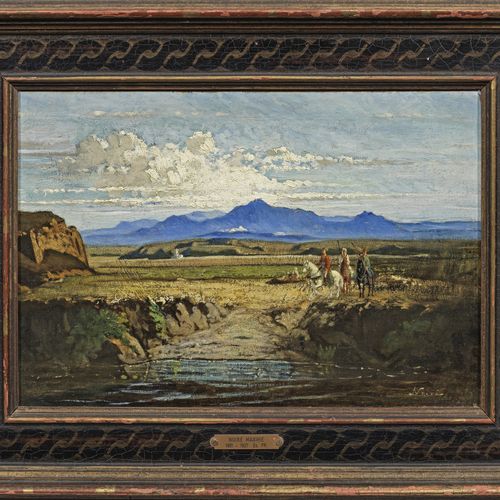 Maxime NOIRÉ (1861 Guinglange/Francia - 1927Argel)
Impresión de un paisaje argel&hellip;