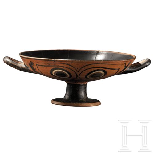 Null A late Archaic, Attic eye-cup, late 6th century B.C. 
Kylix with a stem bas&hellip;
