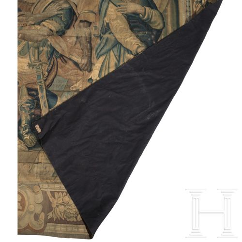 Null Une grande tapisserie française de gobelins représentant la légende de Cori&hellip;