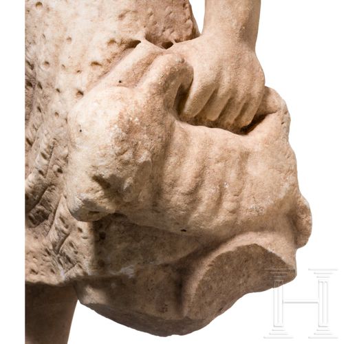 Null A marble torso of a countryman, 2nd century A.D. 
High-quality torso of a s&hellip;