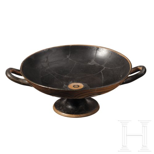 Null A late Archaic, Attic eye-cup, late 6th century B.C. 
Kylix with a stem bas&hellip;