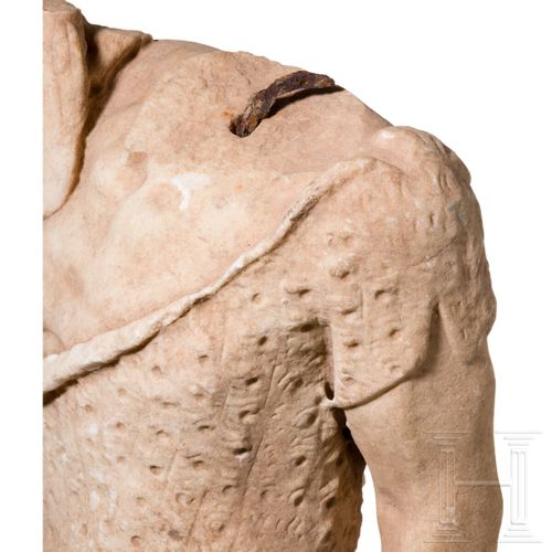 Null A marble torso of a countryman, 2nd century A.D. 
High-quality torso of a s&hellip;
