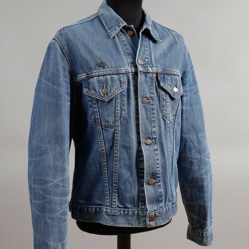 Null JOHNNY HALLYDAY: una giacca di jeans Levi's acquistata dal rocker di Melros&hellip;