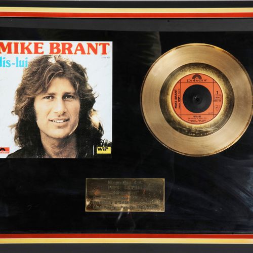 Null MIKE BRANT: un disco d'oro per il 45 giri in vinile "Dis-lui", pubblicato n&hellip;