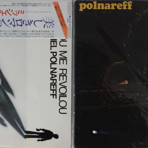 Null MICHEL POLNAREFF : Un set di 2 dischi originali in vinile 33 giri, in stamp&hellip;