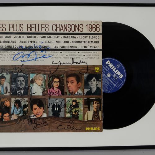 Null CHANSON FRANCAISE: un disco in vinile 33 giri intitolato "Les plus belles c&hellip;