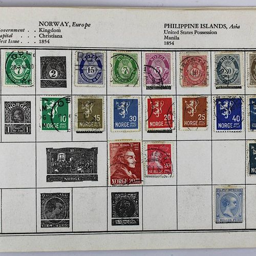 Null Album di francobolli "The World United States and Foreign Postage Stamp Alb&hellip;