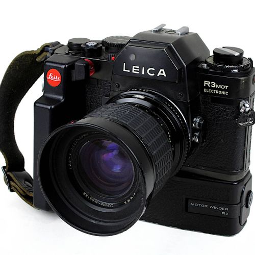 Null Appareil photo Leica R3 MOT electronic, pour film petit format, fin des ann&hellip;