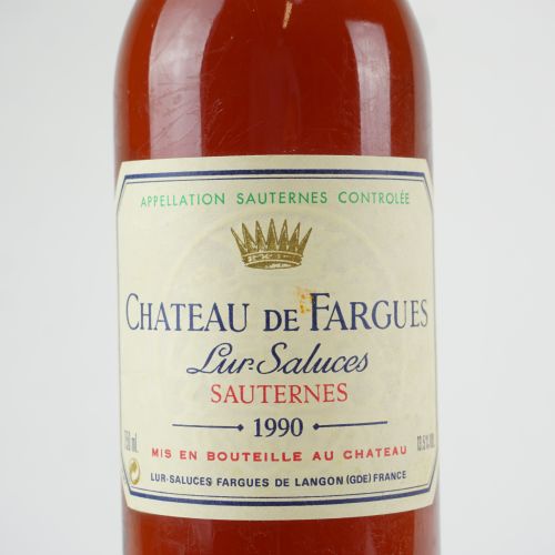 Null Château de Fargues 1990
Sauternes
1 bt
E
 