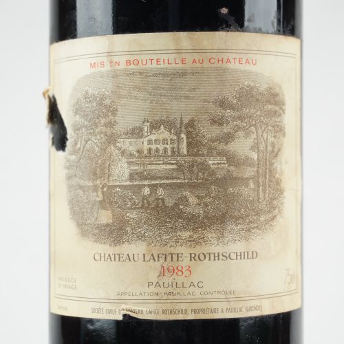 Null Château Lafite Rothschild 1983
Pauillac, 1er Cru Classé
1 bt
E
Etichetta da&hellip;