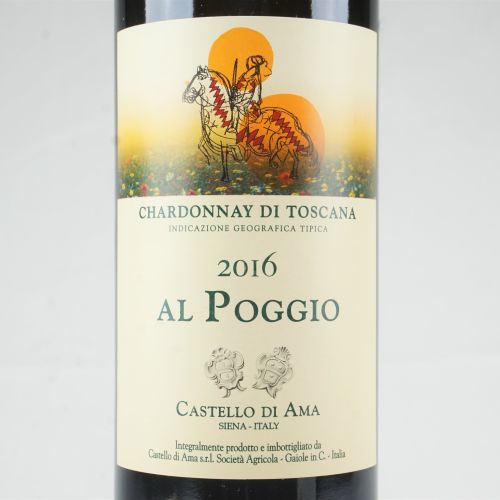 Null Al Poggio Castello di Ama 2016
Chardonnay di Toscana, IGT
6 bt - cs
E
 