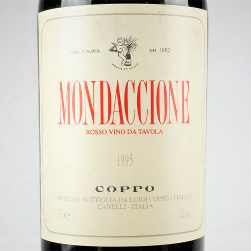 Null Mondaccione Coppo 1995
Rosso Vino da Tavola
12 bt
MB
 