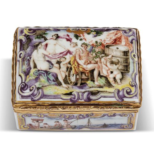 Null TABACCHIERA, DOCCIA, MANIFATTURA GINORI, 1750 CIRCA
en porcelaine peinte en&hellip;