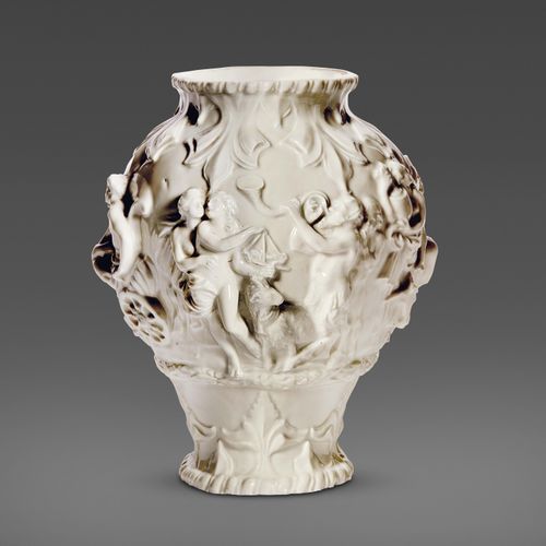 Null VASE, SHOWER, GINORI MANUFACTURE, 1750-1755
in achromatic porcelain with gr&hellip;