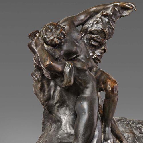 Null Auguste Rodin
(Paris 1840 - Meudon 1917)
L'ÉTERNEL PRINTEMPS
bronzo, cm 38x&hellip;