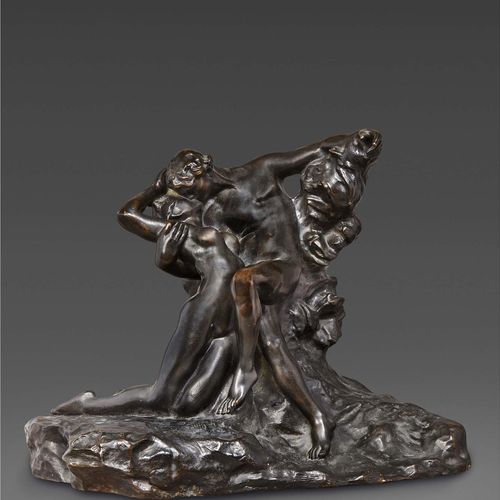 Null Auguste Rodin
(Paris 1840 - Meudon 1917)
L'ÉTERNEL PRINTEMPS
bronzo, cm 38x&hellip;