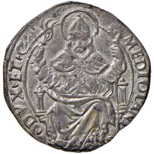 Null MILAN. LUDOVICO XII D'ORLEANS (1500-1513) REGAL COUPLE OF 6 SOLDI
Ar gr. 3,&hellip;