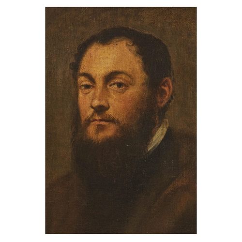 Null Jacopo Robusti，又称Tintoretto
(威尼斯，1518 - 1594)
Portrait of A GENTLEMAN
布面油画，&hellip;