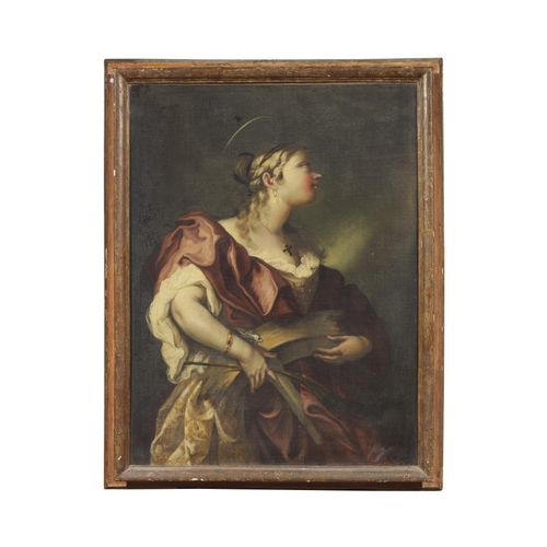 Null Scuola toscana, sec. XVII
SANTA CATERINA D'ALESSANDRIA
olio su tela, cm 119&hellip;
