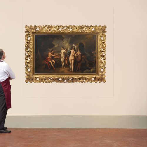 Null 法国佛兰德学校，17世纪
巴黎的审判
铜上油画，cm 81x112,5
 
 Scuola franco-fiamminga, sec.XVII
GI&hellip;