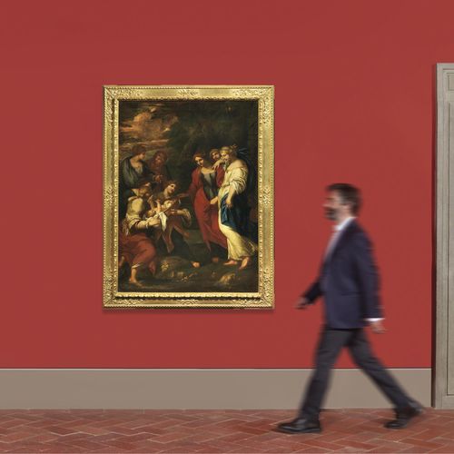 Null Scuola romana, fine sec. XVII-inizi sec. XVIII
RITROVAMENTO DI MOSÈ
olio su&hellip;