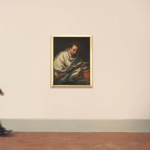 Null Scuola romana, sec. XVIII
SAN CARLO BORROMEO
olio su tela, cm 98x73
 
 Escu&hellip;