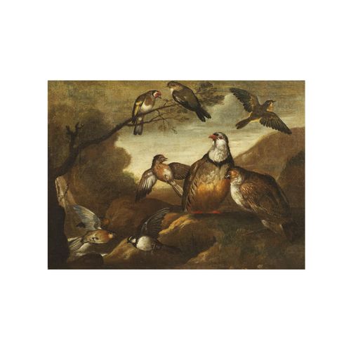 Null Scuola lombarda, sec. XVIII
STILL LIFES WITH WINGED ANIMALS
olio su tela, c&hellip;