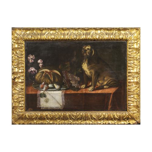 Null École émilienne, XVIIe siècle
STILL LIFE WITH FRUITS 
huile sur toile, cm 7&hellip;
