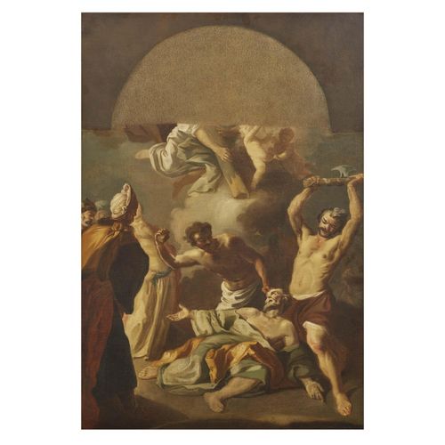 Null Neapolitan school, 18th century
THE STONING OF SAINT STEPHAN
oil on canvas,&hellip;