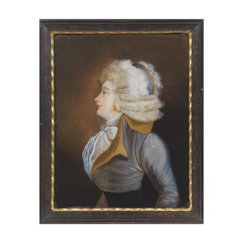 Null English school, 18th century
PORTRAIT OF A GENTLEWOMAN IN PROFILE
PORTRAIT &hellip;