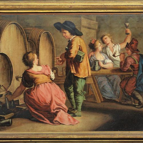 Null 威尼斯学校，18世纪
GENRE SCENES
五幅布面油画，cm 41x55,5
(5)
 
 Scuola veneta, sec.XVIII
S&hellip;